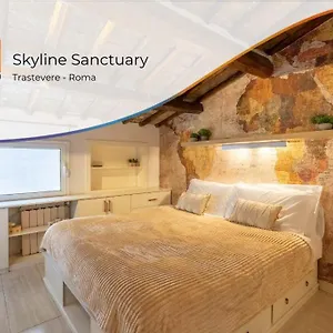 Apartment 15 Min From Piazza Venezia Skyline Sanctuary In Trastevere, Rome